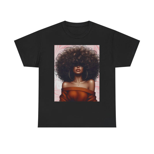 Afro Queen Portrait Tee
