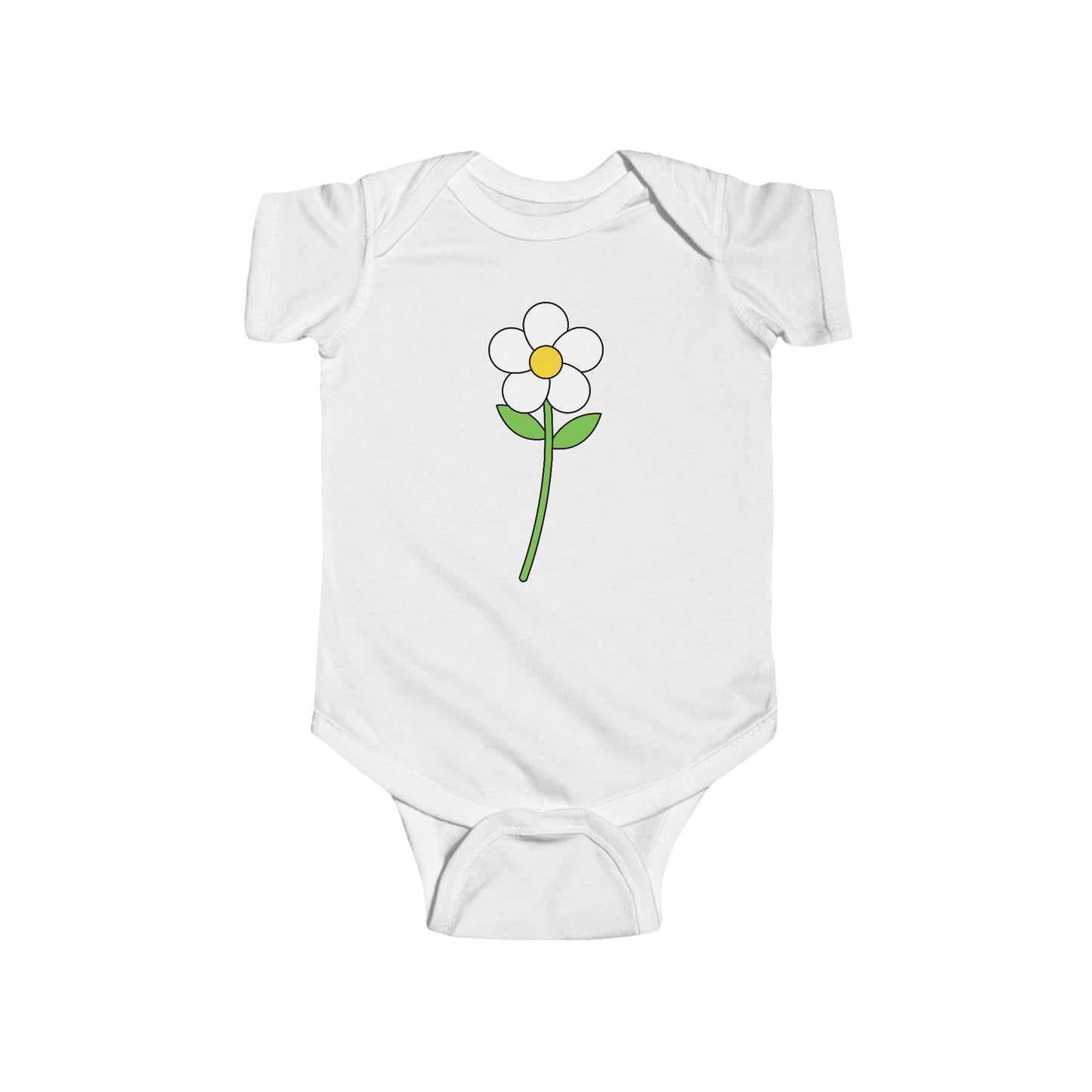 Baby Bodysuit — Cute Daisy Flower Onesie