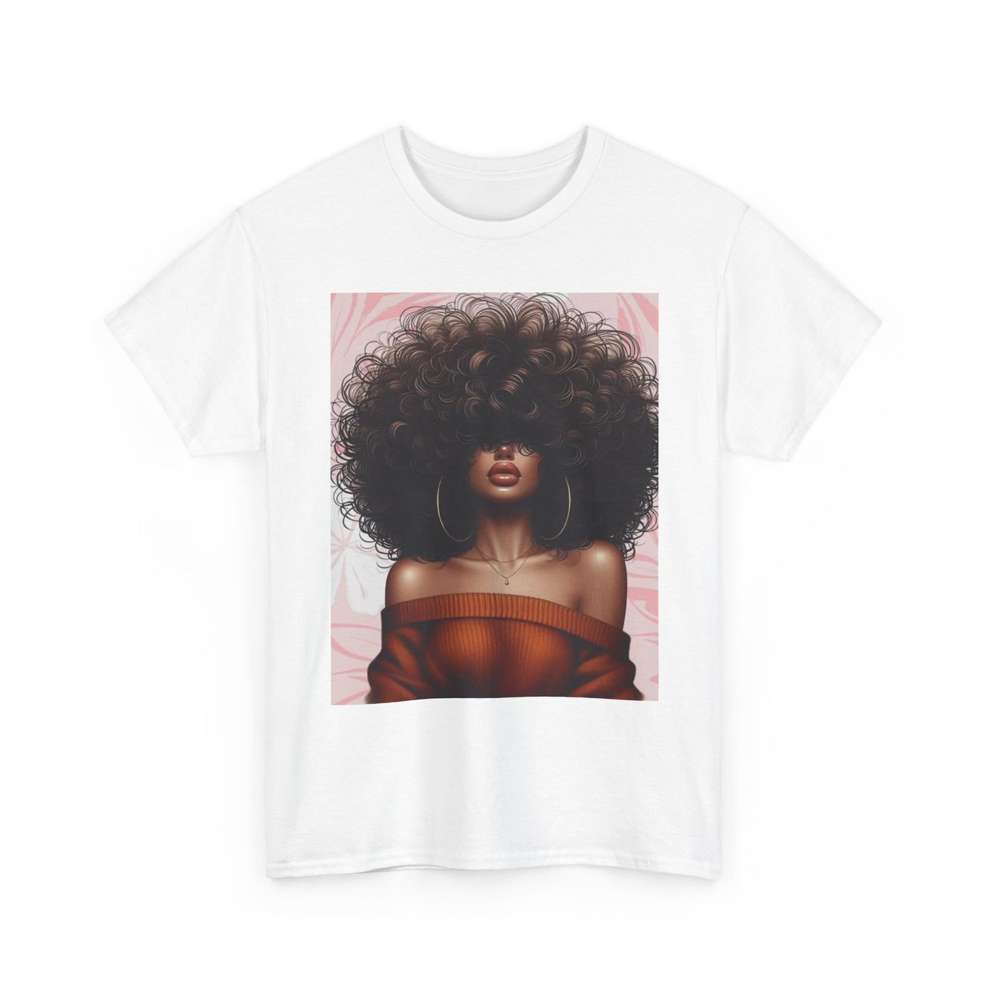 Afro Queen Portrait Tee