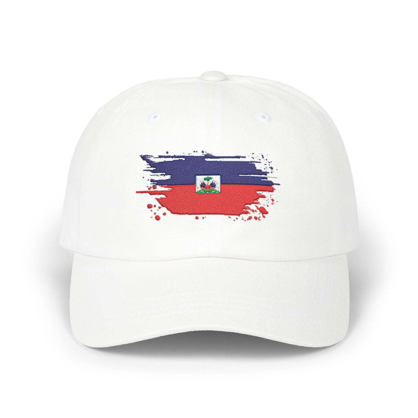 Haiti Flag Dad Cap — 'Grenadye' Embroidered Classic Hat