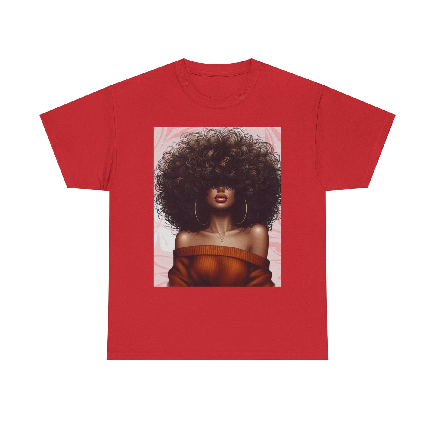 Afro Queen Portrait Tee
