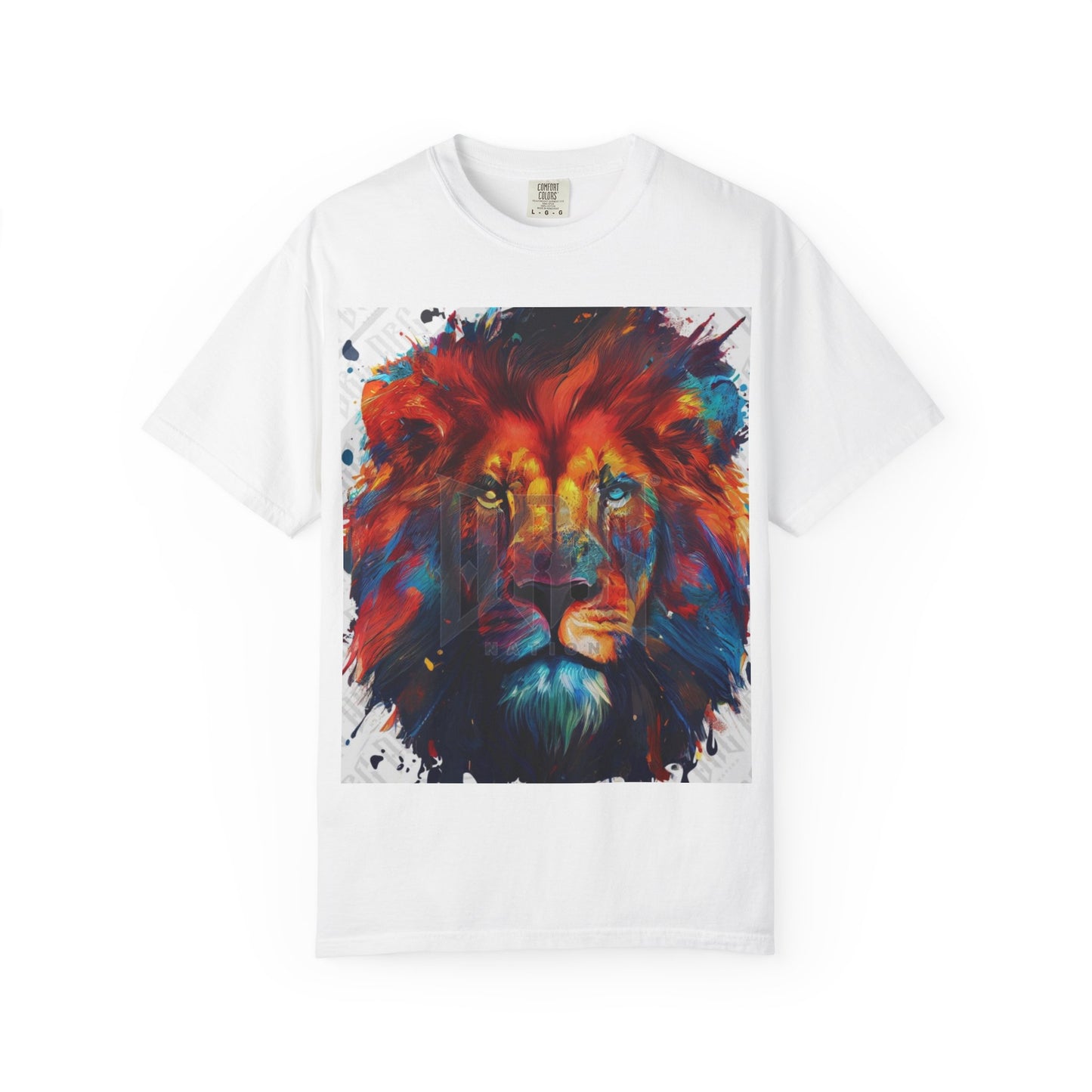Colorful Lion Art T-Shirt