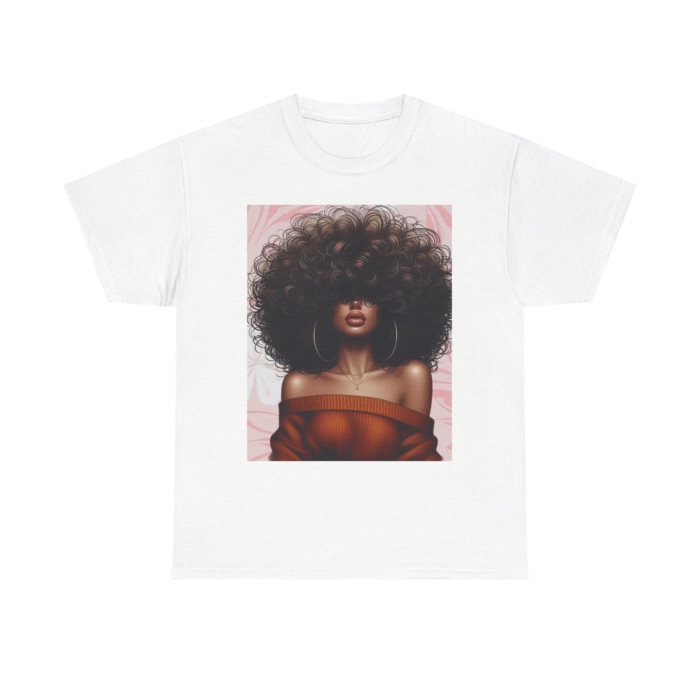 Afro Queen Portrait Tee