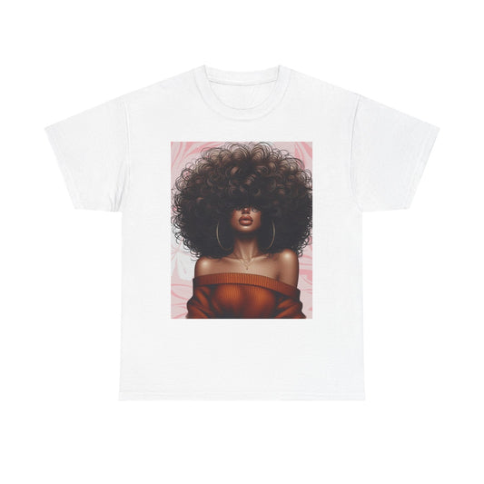 Afro Queen Portrait Tee